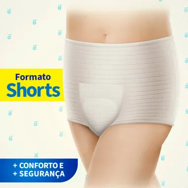 Roupa Íntima Descartável Mió Adulto Tamanho P/M Unissex 16 Unidades