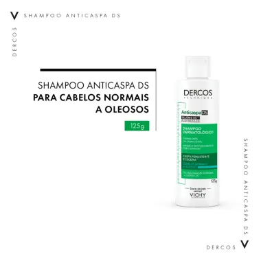 Shampoo Anticaspa DS Vichy Dercos Cabelos Secos 125g