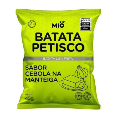 Batata Petisco Mi&oacute; Cebola na Manteiga 45g