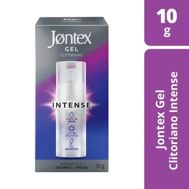 Gel Lubrificante Jontex Clitoriano Intense a Base de &Aacute;gua 10g