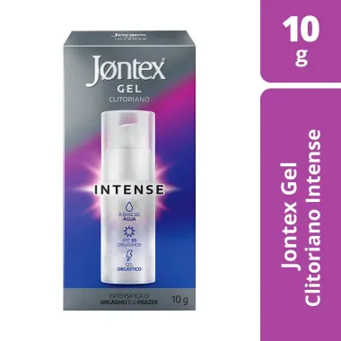 Gel Lubrificante Jontex Clitoriano Intense a Base de &Aacute;gua 10g