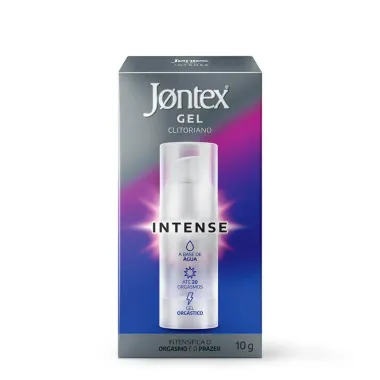 Gel Lubrificante Jontex Clitoriano Intense a Base de &Aacute;gua 10g