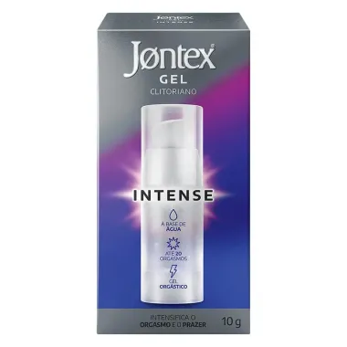 Gel Lubrificante Jontex Clitoriano Intense a Base de Água 10g