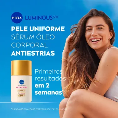 S&eacute;rum Corporal Nivea &Oacute;leo Antiestrias Luminous 630 com 100ml