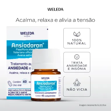 Ansiodoron Weleda 40 Comprimidos