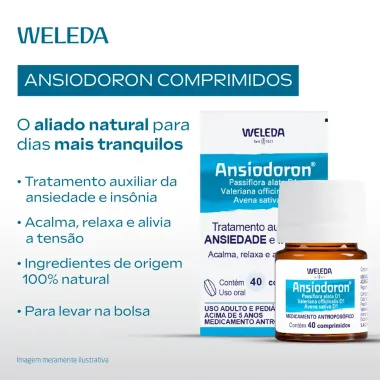Ansiodoron Weleda 40 Comprimidos