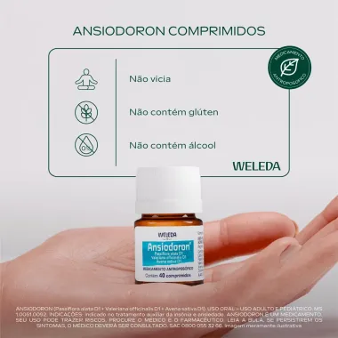Ansiodoron Weleda 40 Comprimidos