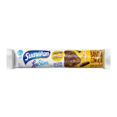 Barrinha de Fruta SuaviPan Banana com Açaí 20g