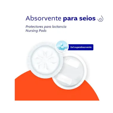 Absorvente Protetor de Seios Cremer 30 Unidades