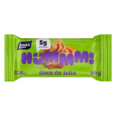 Barra de Proteína Linea 5g de Proteína Hummm Doce de Leite 20g