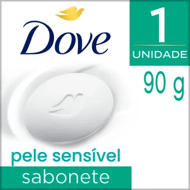 Sabonete em Barra Dove Pele Sensível 90g