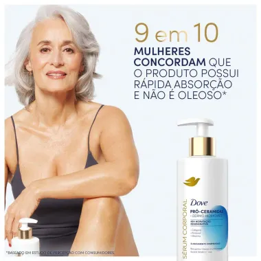 Dove Sérum Hidratante Corporal Pró-Ceramidas Dermo Hidratante 380ml