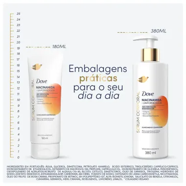 Sérum Corporal Dove Niacinamida Uniformizador 180ml