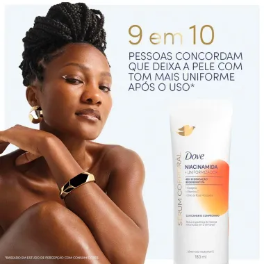 Dove Sérum Hidratante Corporal Niacinamida Uniformizador 180ml