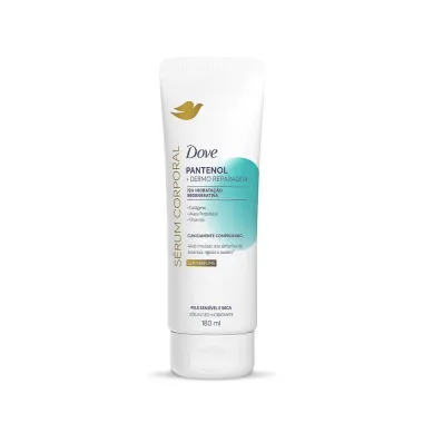Sérum Corporal Dove Pantenol Dermo Reparador Pele Sensível e Seca Sem Perfume 180ml