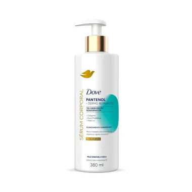 Dove Sérum Hidratante Corporal sem Perfume Pantenol Dermo Reparador 380ml