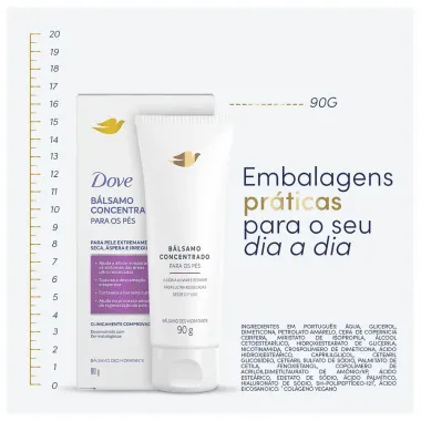 Bálsamo Concentrado para os Pés Dove 90g