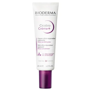 Cicabio Crème+ Bioderma Creme Ultrarreparador Calmante 20ml Bisnaga