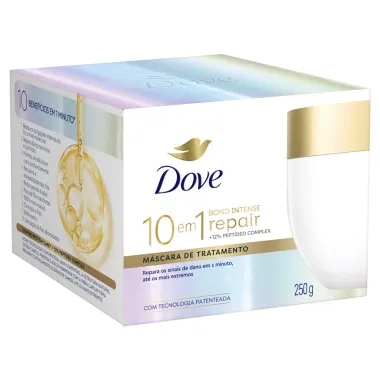 Máscara de Tratamento Dove 10 em 1 Bond Intense Repair _2