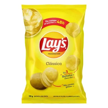 Batata Lays Clássica 115g