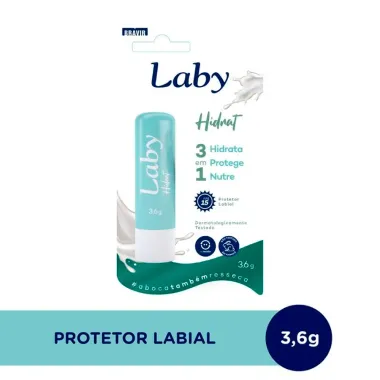 Protetor Solar Labial Laby Hidrat FPS 15 3,6g 2