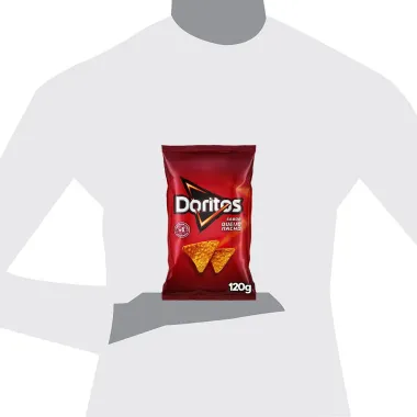 CHIPS DORITOS QUEIJO NACHO 120G