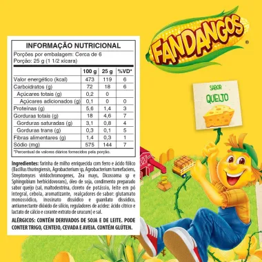 Chips Fandangos Queijo 160g