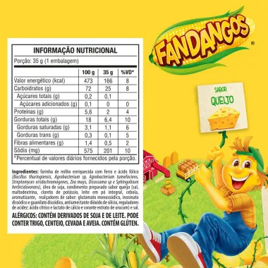 Chips Fandangos Queijo 35g