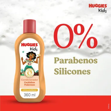 Condicionador Huggies Kids Cachinhos Poderosos 360ml