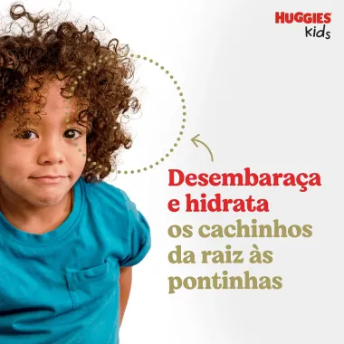 Shampoo Huggies Kids Cachinhos Poderosos 360ml