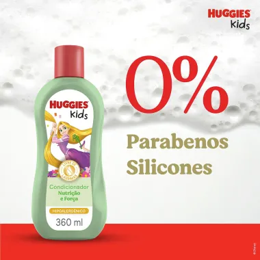 Condicionador Huggies Kids Nutrição e Força Frasco 360ml