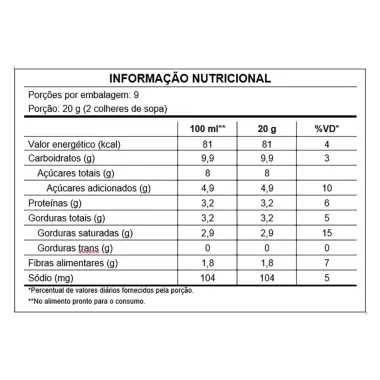 Chocolate Quente 3 Corações Cremoso em Pó Sachê 20g