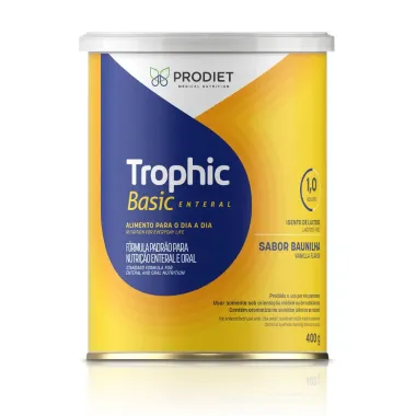 Trophic Basic Enteral Sabor Baunilha Zero Lactose 400G_1