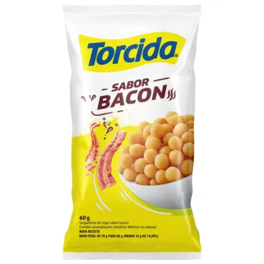 Salgadinho de Trigo Torcida Bacon 60g