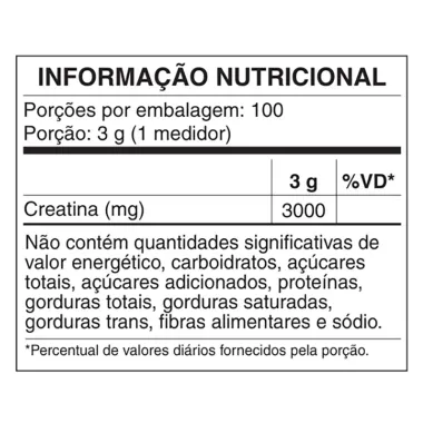 Creatina Plant Power Creatine com 300g