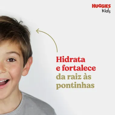 Shampoo Huggies Kids Nutrição e Força 360ml