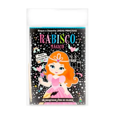 Livro Rabisco Mágico Lindas Princesas Todo Livro_1