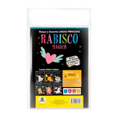 Livro Rabisco Mágico Lindas Princesas Todo Livro_2