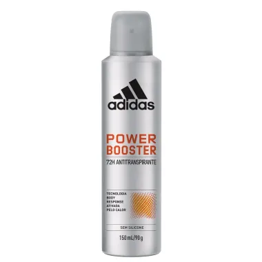 Desodorante Adidas Power Booster Sem Silicone Masculino Spray 150ml