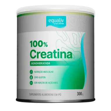 Creatina 100% Monohidratada Equaliv 300g