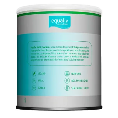 Creatina 100% Monohidratada Equaliv 300g