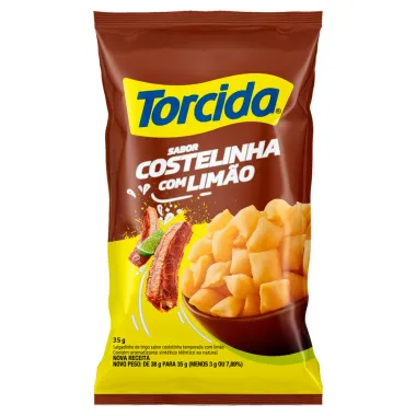 Salgadinho de Trigo Torcida Costelinha com Limão 35g_1