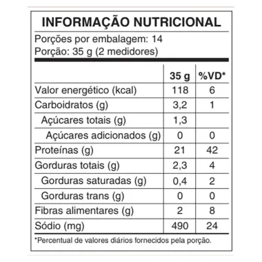 Protein Plant Power Workout & Health 21g de Proteína Vegetal Sabor Chocolate Dream 490g