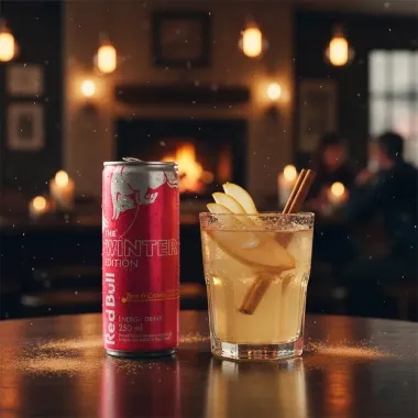 Energ&eacute;tico Red Bull he Winter Edition Pera e Canela 250ml