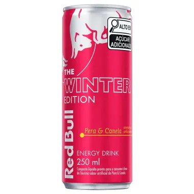 Energ&eacute;tico Red Bull The Winter Edition Sabor Pera e Canela 250ml