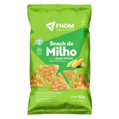 Snack de Milho Sabor Lemon Pepper