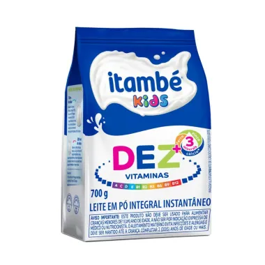 Leite em Pó Itambé Kids Dez Vitaminas Instantâneo