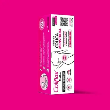 Creme Térmico Coliflax Mulher Alívio da Cólica Menstrual 30g