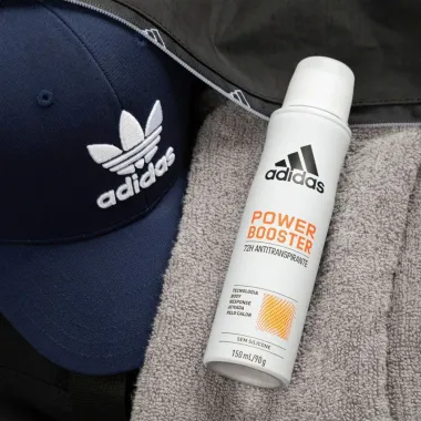 Desodorante Adidas Feminino Aerossol Antitranspirante Power Booster 150ml