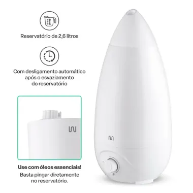 Umidificador de Ar Easy Air Ultrassônico Multilaser_3